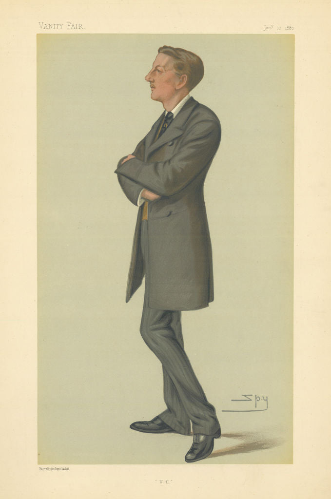 VANITY FAIR SPY CARTOON Capt Lord Edric Frederick Gifford 'V.C.' Military 1880